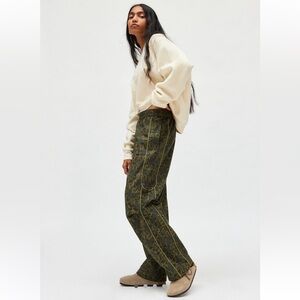 BDG Jess Ripstop Straight Leg Track Pant